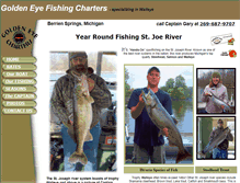 Tablet Screenshot of goldeneyecharters.com